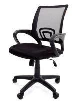 Кресло Chairman 696 (сетка черная/ткань ТВ)